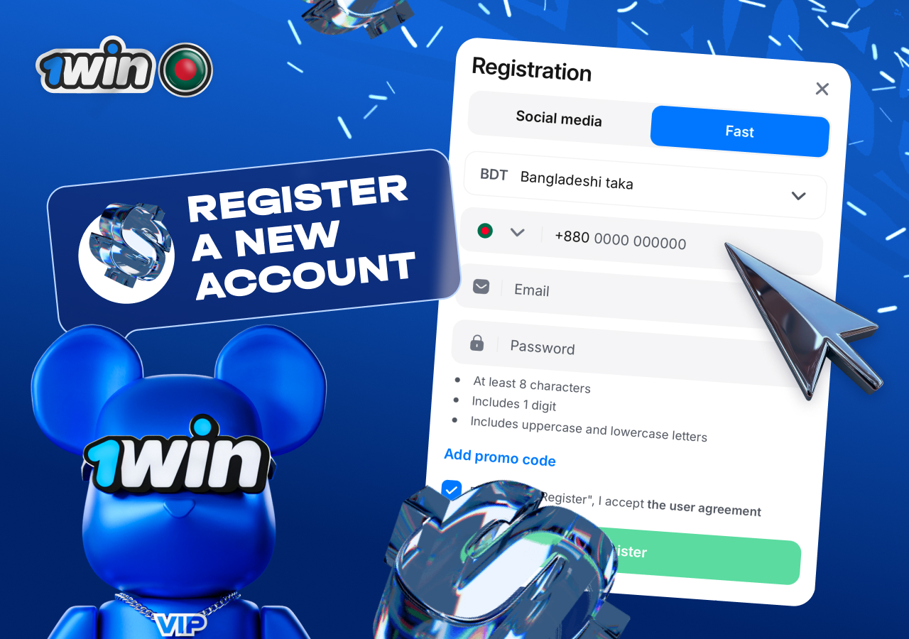 1win BD member login page for instant access
